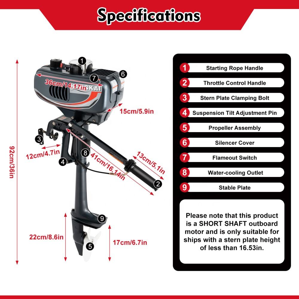 Fishing Boat Outboard Motor - عرض حصري: محركات بحرية جديدة تمامًا