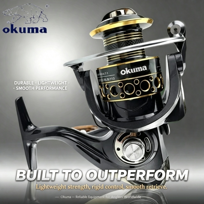 بكرة صيد OKUMA-Spinning، بكرة  - مراجعة Fishing Boat Steering Wheel وسعره